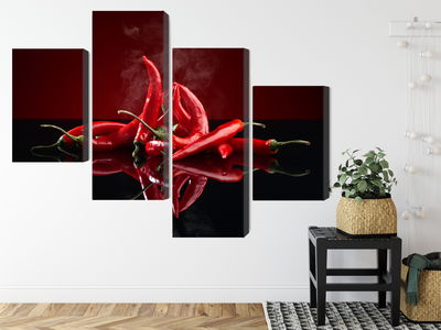 Ljuddämpande tavla - Red chili peppers