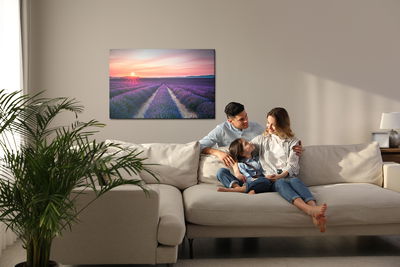 Ljuddämpande tavla - The field of blooming