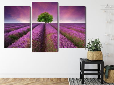 Ljuddämpande tavla - A tree in the middle of a 3d