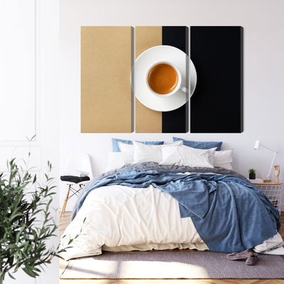 Ljuddämpande tavla - A cup of italian coffee