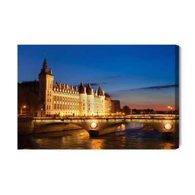 Ljuddämpande tavla - Paris at evening time