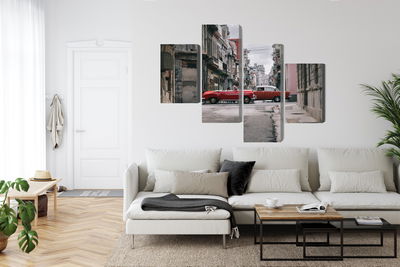 Ljuddämpande tavla - Retro style cars in cuba