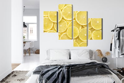 Ljuddämpande tavla - Lemon slices