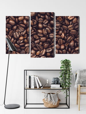 Ljuddämpande tavla - Roasted coffee beans