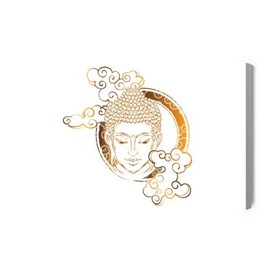 Ljuddämpande tavla - Buddha looking