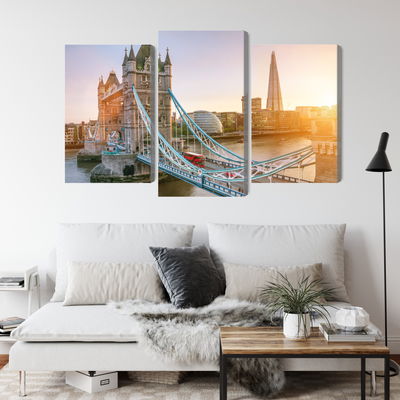 Ljuddämpande tavla - Tower bridge at sunrise