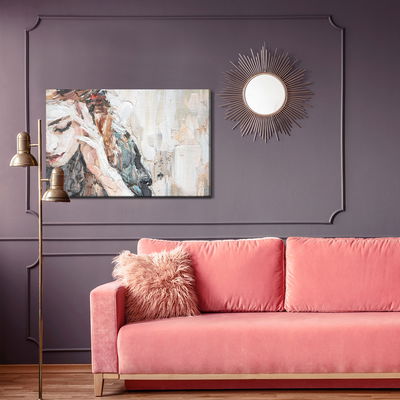 Ljuddämpande tavla - Portrait of a girl