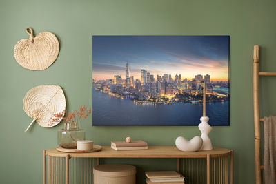 Ljuddämpande tavla - Evening panorama of New York