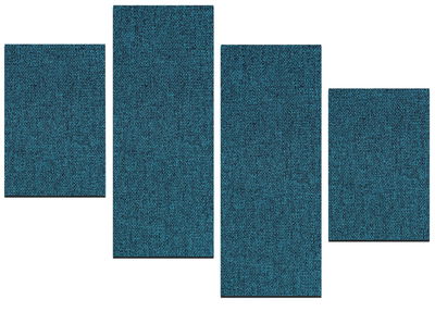 Ljudabsorbent till vägg - Wall 4-parts two