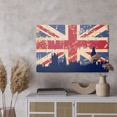 Ljuddämpande tavla - Flag of the united kingdom