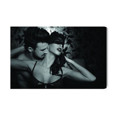 Ljuddämpande tavla - Couple in an intimate pose