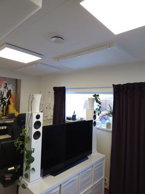 Ljudabsorbering till tak - PES ceiling