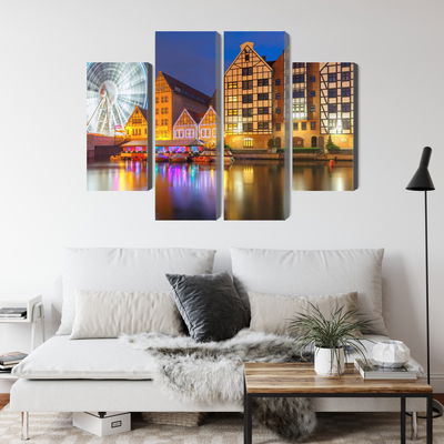 Ljuddämpande tavla - Motlawa in gdansk