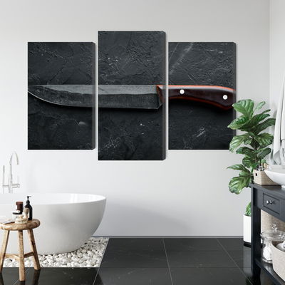 Ljuddämpande tavla - Old kitchen knife