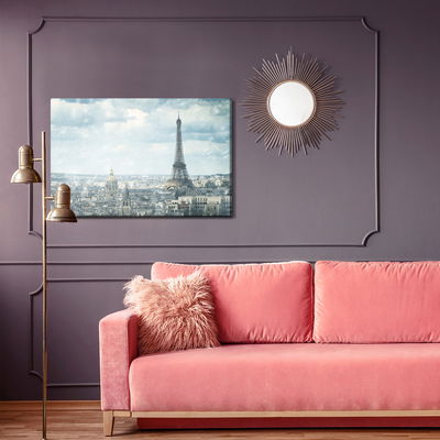 Ljuddämpande tavla - View on Paris