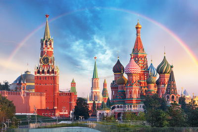 Ljuddämpande tavla - Panorama of the red square