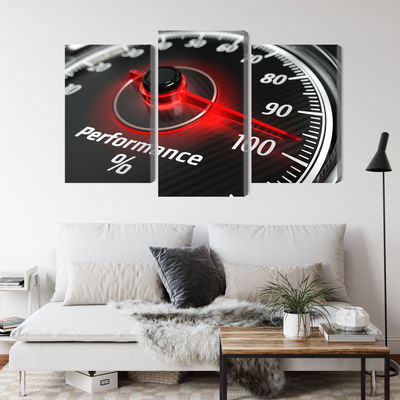 Ljuddämpande tavla - Modern 3d counter