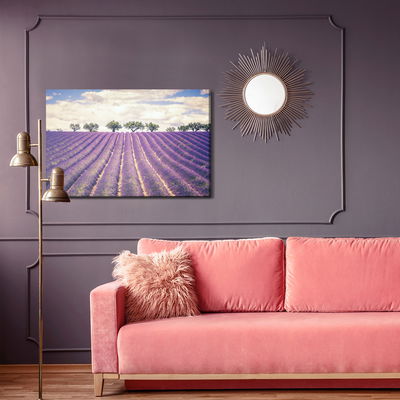 Ljuddämpande tavla - Lavender field