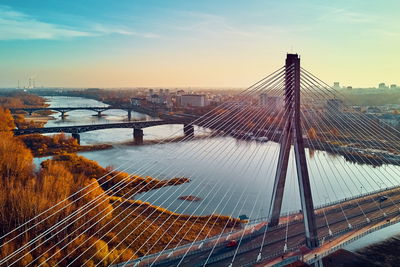 Ljuddämpande tavla - Bridges in Warsaw