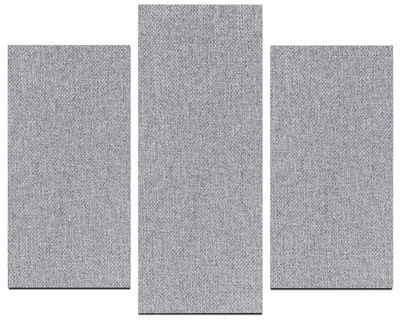Ljudabsorbent till vägg - Wall 3-parts two