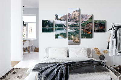 Ljuddämpande tavla - A cottage on the italian