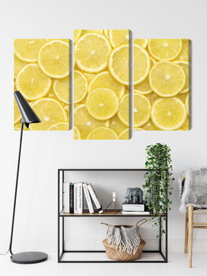 Ljuddämpande tavla - Lemon slices