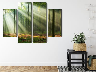 Ljuddämpande tavla - Forest landscape