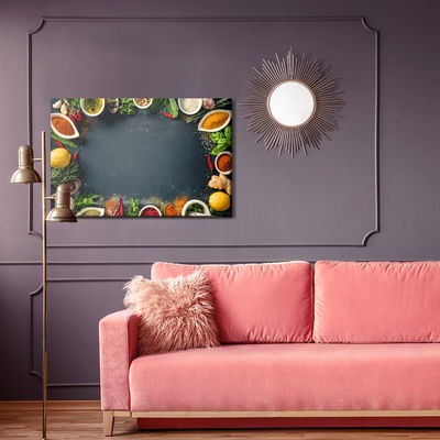 Ljuddämpande tavla - A composition of spices