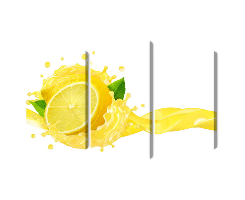 Ljuddämpande tavla - Fresh lemon juice