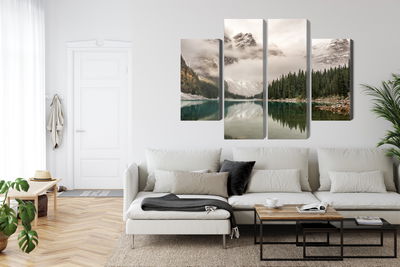 Ljuddämpande tavla - Moraine Lake in banff
