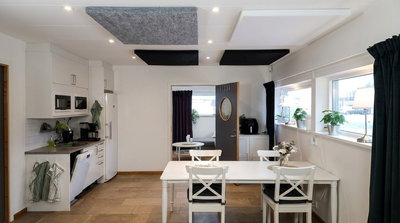 Ljudabsorbering till tak - PES ceiling
