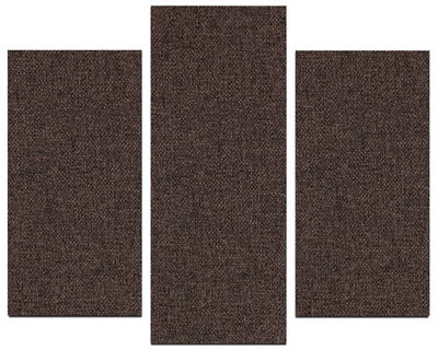 Ljudabsorbent till vägg - Wall 3-parts two