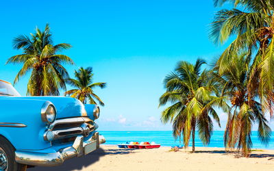 Ljuddämpande tavla - Varadero beach in cuba