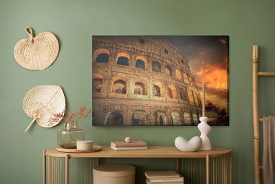 Ljuddämpande tavla - Roman Colosseum by night