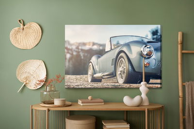 Ljuddämpande tavla - Classic car on a background