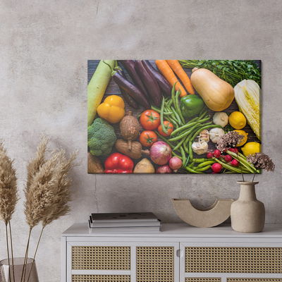 Ljuddämpande tavla - Vegetable table