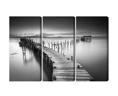 Ljuddämpande tavla - Dilapidated pier