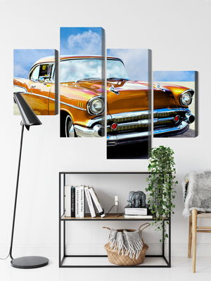 Ljuddämpande tavla - American vintage car