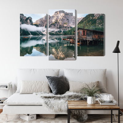 Ljuddämpande tavla - A cottage on the italian