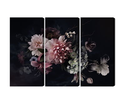 Ljuddämpande tavla - Flowers in vintage style