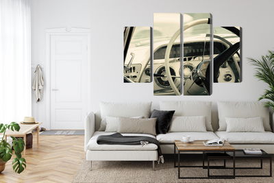 Ljuddämpande tavla - The interior