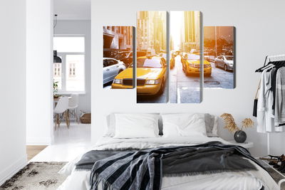Ljuddämpande tavla - Taxi in the sunshine nyc