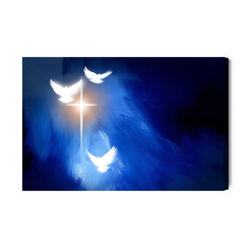 Ljuddämpande tavla - An abstract cross