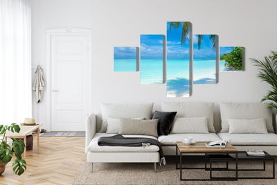 Ljuddämpande tavla - A beach in the maldives