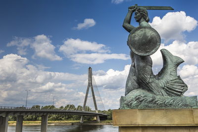 Ljuddämpande tavla - Mermaid in Warsaw