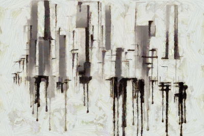 Ljuddämpande tavla - Abstraction painting