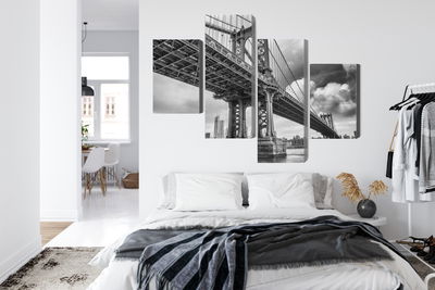 Ljuddämpande tavla - Manhattan bridge in New York