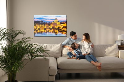 Ljuddämpande tavla - Rome by night