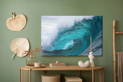 Ljuddämpande tavla - Great sea wave