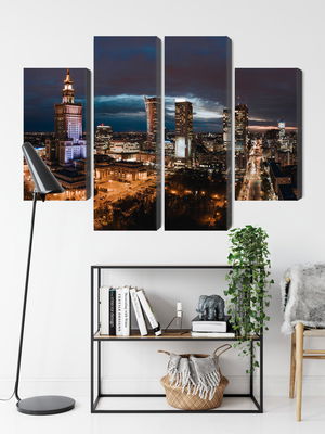 Ljuddämpande tavla - Panorama of the center